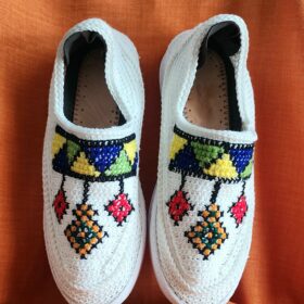 گیوه کد 59 طرح سوزن دوزی شاخه ای