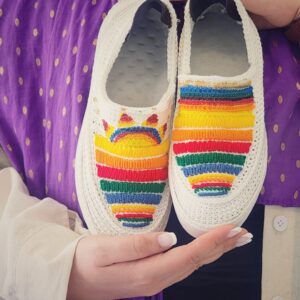 گیوه کد01 - طرح خورشید